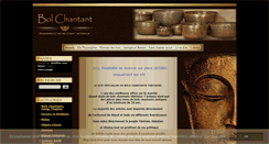 Desktop Screenshot of bol-chantant.fr